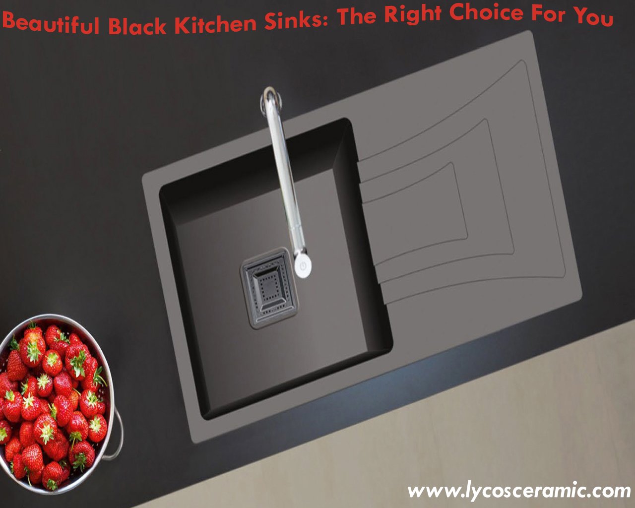 Beautiful Black Kitchen Sinks The Right Choice For You