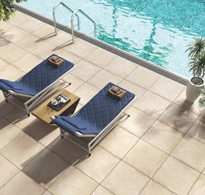 Beige Outdoor tiles at best price from Lycos ceramic