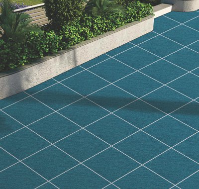 Buy 300x300 mm mica aqua matt floor tiles
