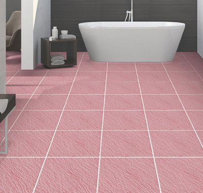 Mica magenta Ceramic floor tiles
