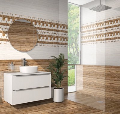 anti-slippery tiles for bathroom walls and floors