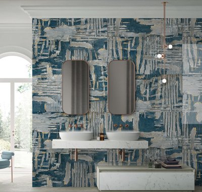 Ceramic bathroom wall tiles