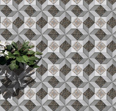 400x400 mm parking vitrified tiles