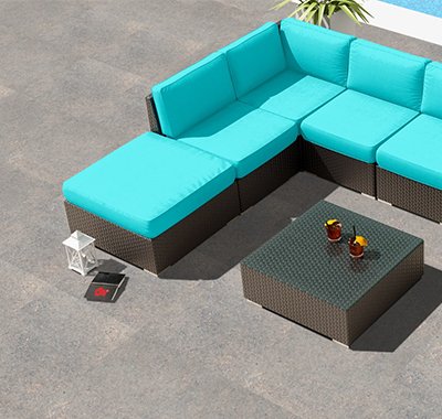 outdoor parking tiles from Lycos ceramic