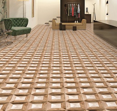 500 X 500 mm satin-matt Ceramic floor tiles