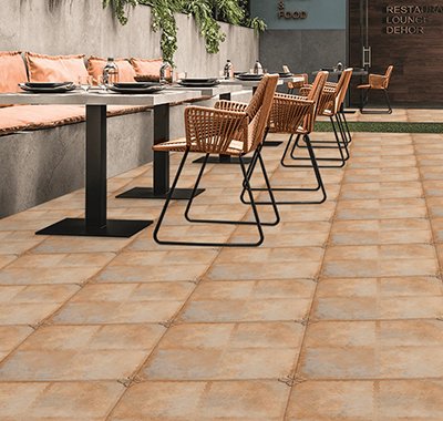 exporter of 500 X 500 mm satin-matt Glazed vitrified floor tiles