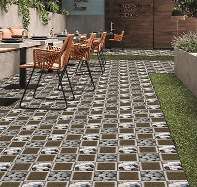 300x300 MM parking tiles