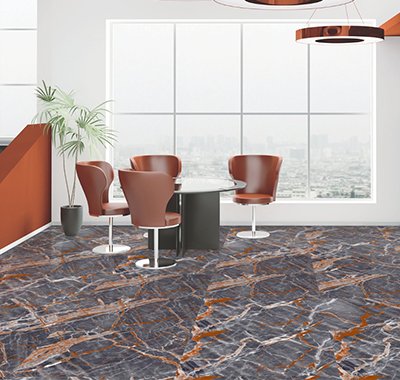 Emperador-Oscuro Glazed vitrified tiles